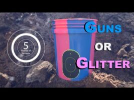 Guns or Glitter Gender Reveal Party