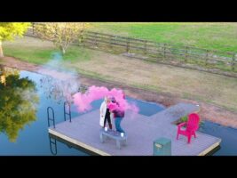 Gender Reveal Drone Video