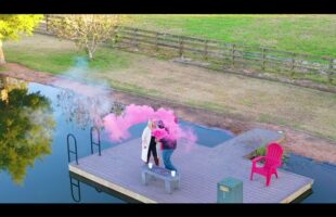 Gender Reveal Drone Video