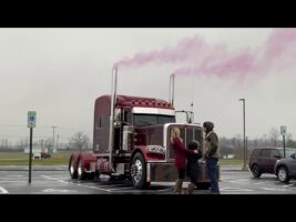 Gender reveal peterbilt