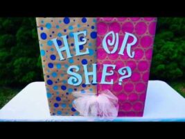 Smoke bomb Gender reveal