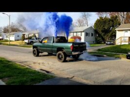 Diesel truck gender reveal