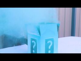 GENDER REVEAL SMOKE BOMB BOX! Chameleon Colors COLOR POWDER