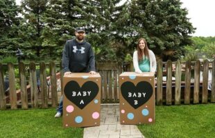 Twin Gender Reveal!