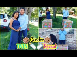 Twin Gender Reveal | Maria and Jess