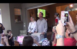 Gender Reveal for Mandy’s TRIPLETS…….