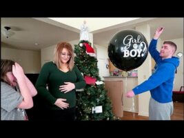 Baby Gender Reveal Balloon Pop!