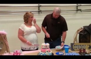 “The Glover 3” Triplets Gender Reveal Party