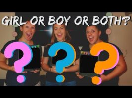 Triplet Gender Reveal Shenanigans