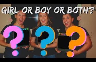 Triplet Gender Reveal Shenanigans