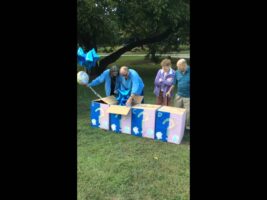 Quad gender reveal!