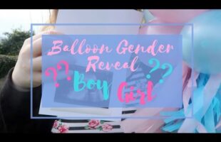 Baby Gender Reveal Balloon Pop!