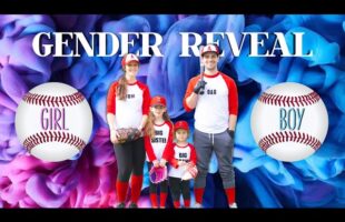 Cinematic Baseball Gender Reveal!