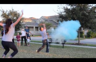 Baseball Baby Gender Reveal