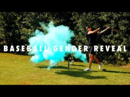 Our EPIC Baseball Gender Reveal!