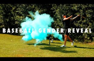 Our EPIC Baseball Gender Reveal!