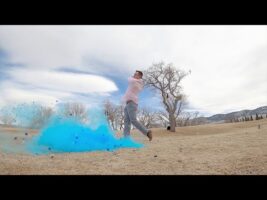 MEGA Videos: Cinematic Gender Reveal – Golf Ball Explosion