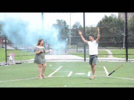 Beautiful Baseball Gender Reveal