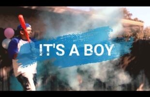 Baseball Themed Gender Reveal Party