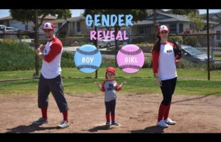 Gender Reveal! Baseball Style