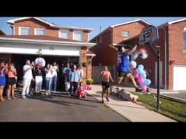 🏀Alley-oop Gender Reveal💙💗