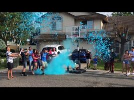 Gender Reveal basketball 2019