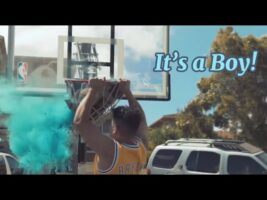 It’s a Boy! Simple Gender Reveal Party (Basketball Theme)