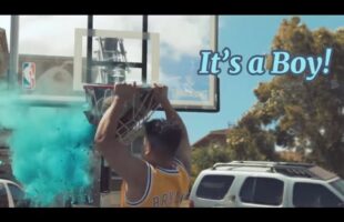 It’s a Boy! Simple Gender Reveal Party (Basketball Theme)