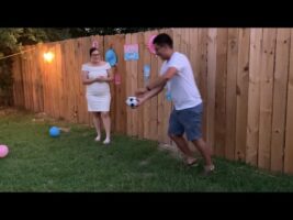 Soccer Ball Gender Reveal!!