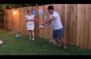 Soccer Ball Gender Reveal!!