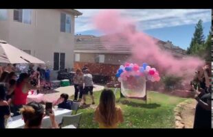 Gender Reveal Soccer Ball