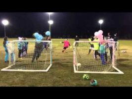 Gender reveal- soccer style