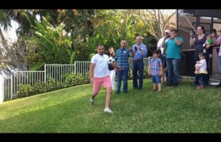 Gender reveal soccer ball