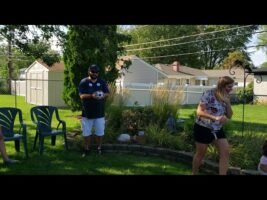 Gender reveal soccer ball