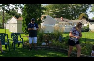 Gender reveal soccer ball