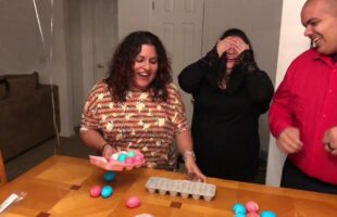 Epic egg Gender Reveal!