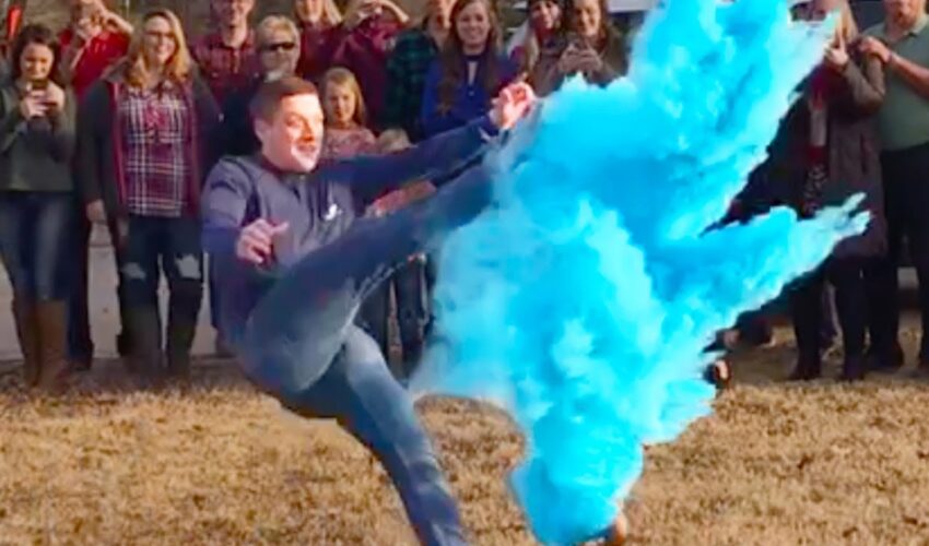 KICK GONE WRONG! | GENDER REVEAL FAILS