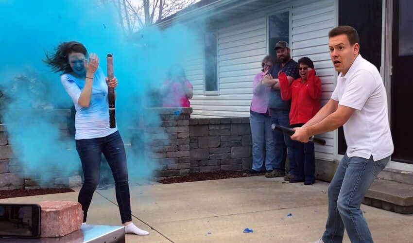 Gender Reveal Gone Wrong 😂 Funny Family Fails