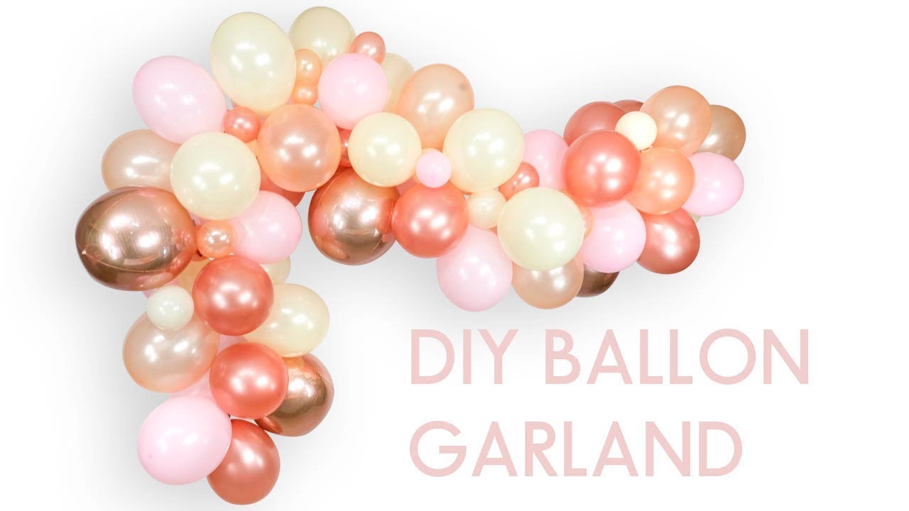 DIY BALLOON GARLANDS BY JAMBOREE STYLE