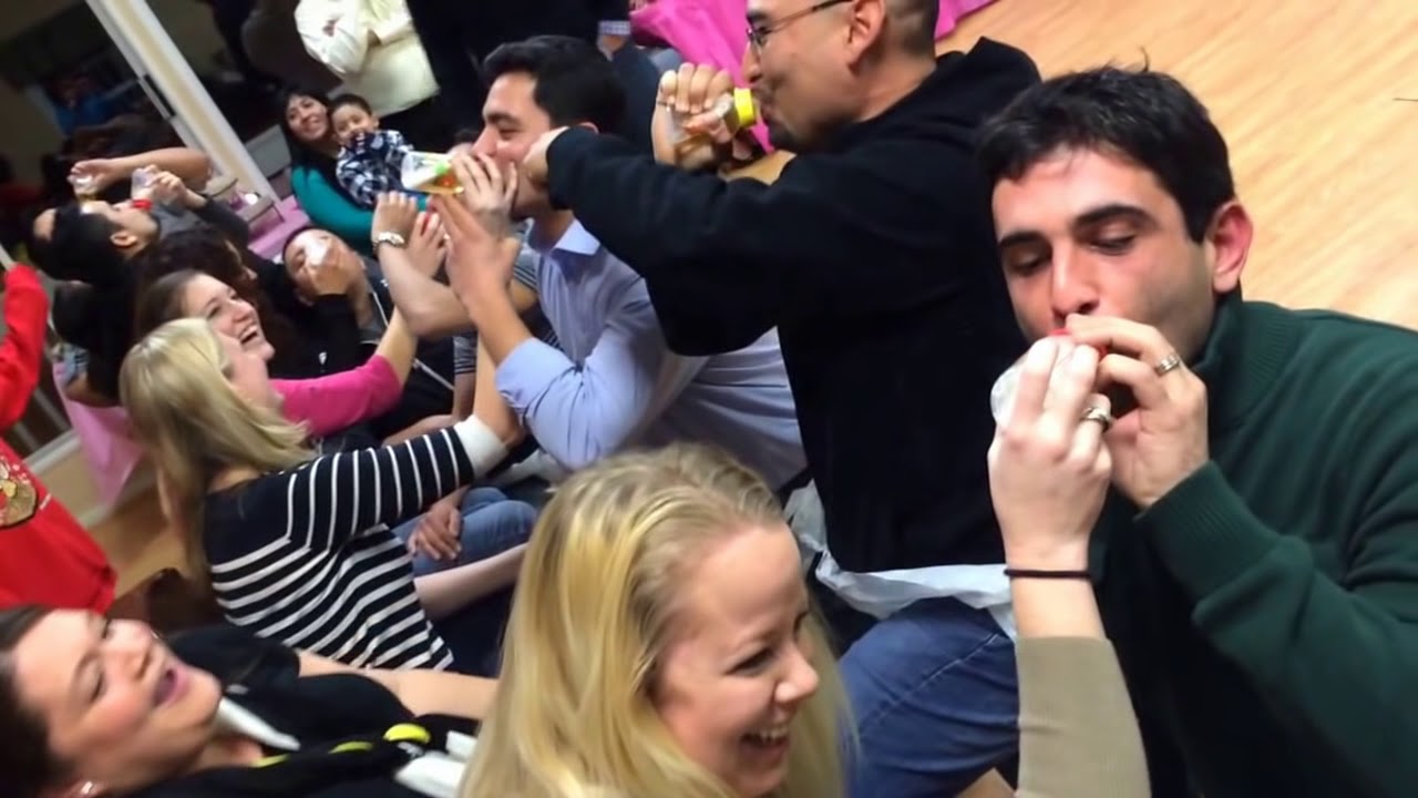 Game: Baby Shower Diaper and Bottle Race