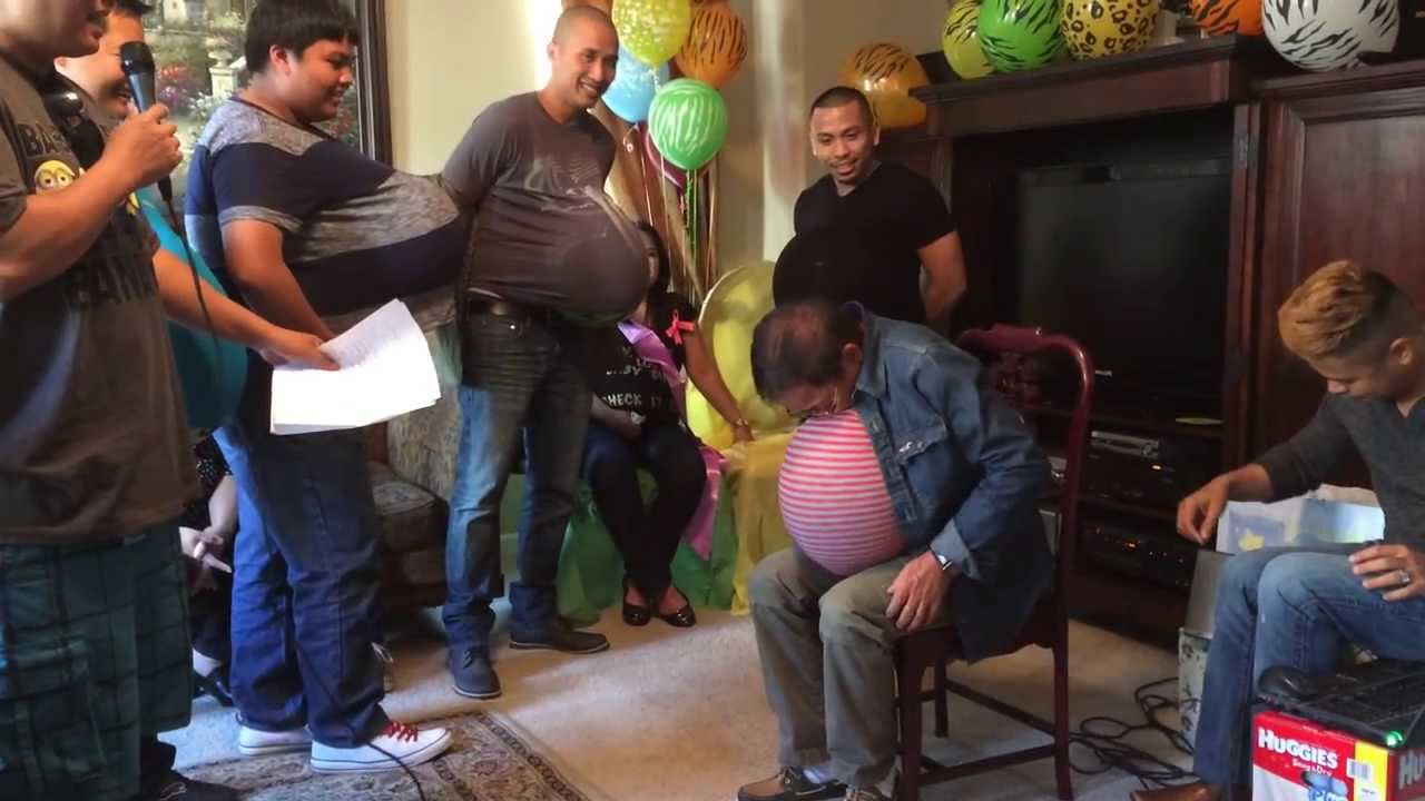 Man In Labor Game (Pregnant Man) | Baby Shower Game